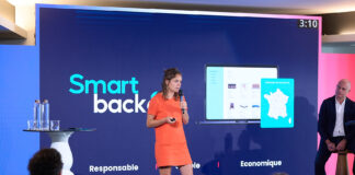 Olympe Chabert, pitch SmartBack à Start Me Up 2025